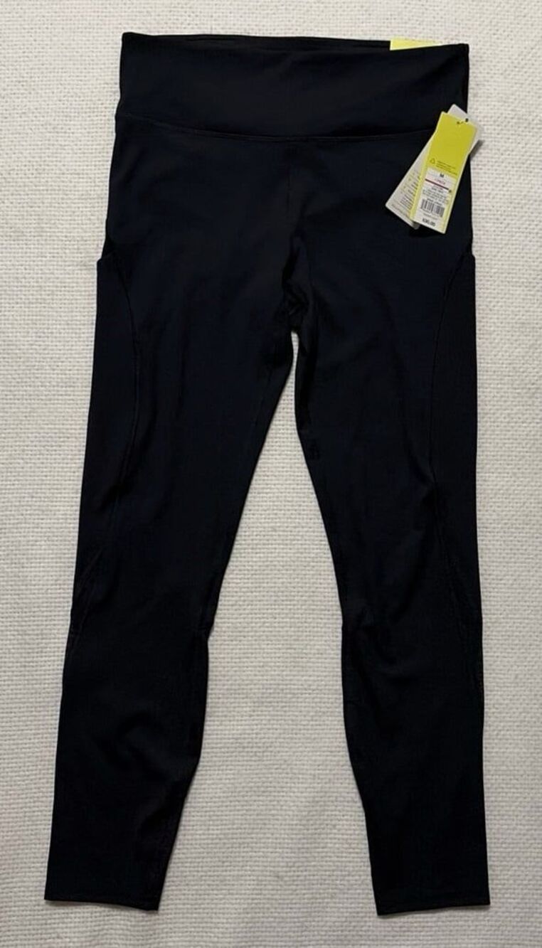 Black Sculpted Stretch Leggings Women’s M NWT